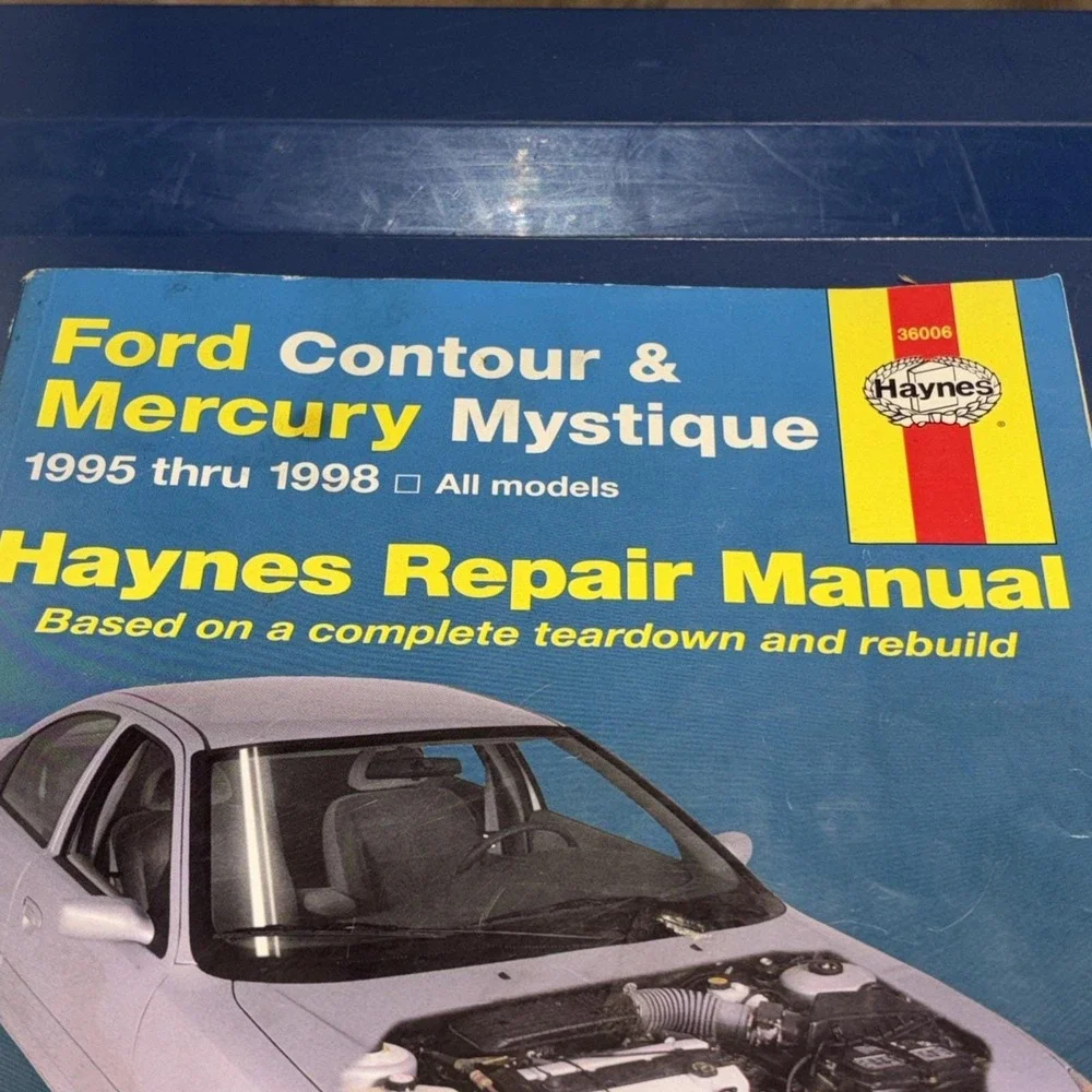 Haynes 36006 Ford Contour Mercury Mystique Repair Manual 1995 1996 1997 1998